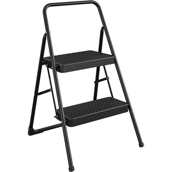 Lightweight Two Step House Step Stool for Easy Reaching and Cleaning - Non Slip - Picture 8 of 8